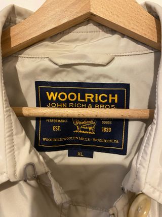 Trench Woolrich Beige