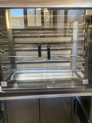 Asador de pollos 7 barras