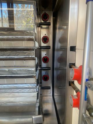 Asador de pollos 7 barras