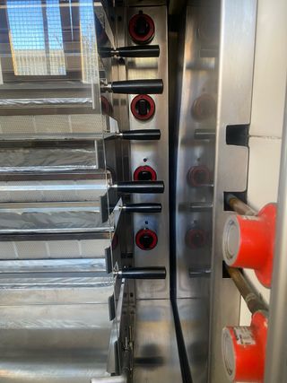 Asador de pollos 7 barras