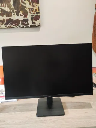 Monitor LG Negro. 27 Pulgadas.