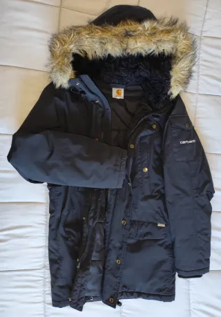 Parka Carhartt Talla XS Negra