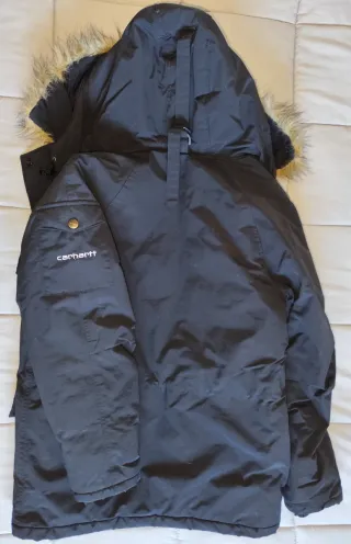 Parka Carhartt Talla XS Negra
