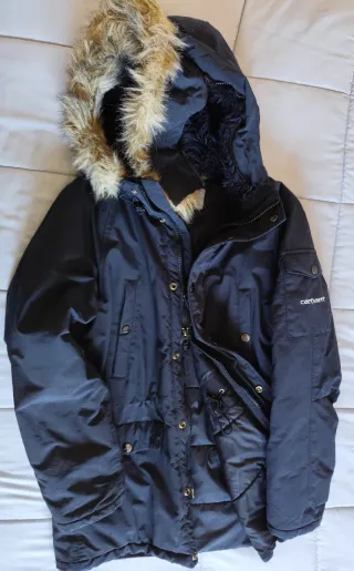 Parka Carhartt Talla XS Negra