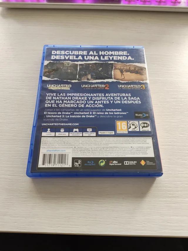 Uncharted Nathan Drake Collection ps4