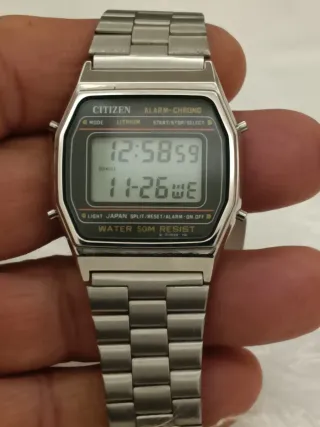 Citizen P110 Alarm-Chrono Orologio Digitale