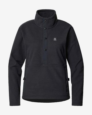 Forro polar Haglöfs Mora Mid mujer negro