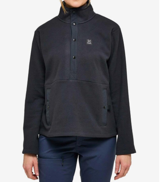 Forro polar Haglöfs Mora Mid mujer negro