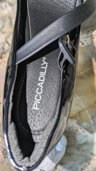 Zapatos de tacón Piccadilly negros mujer nuevos.