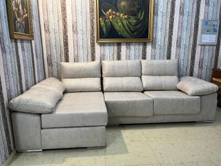 Nuevo sofa con chaislongue ECONOMICO!!