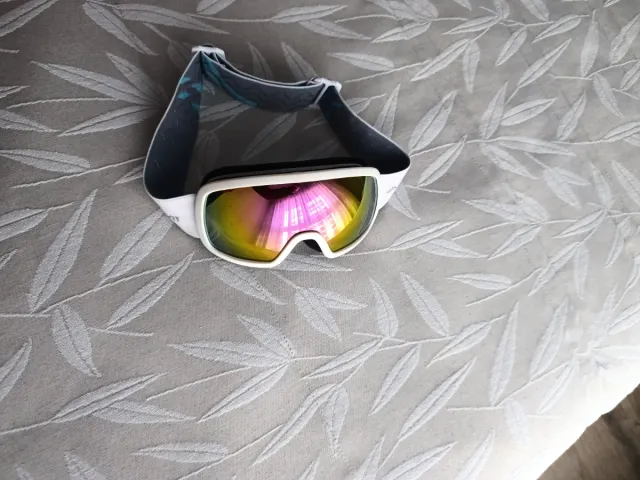 Gafas de nieve con lente espejada para niña