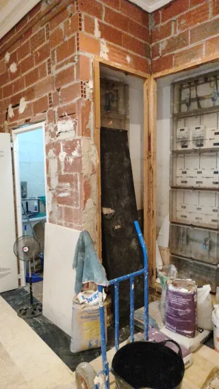 Reformas en general, todo en albañilería.