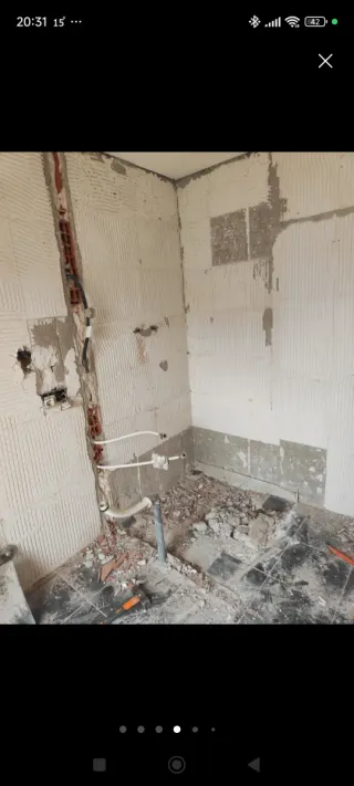 Reformas en general, todo en albañilería.