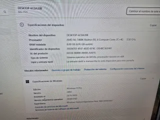 Ordenador placa MSI Negro Reacondicionado