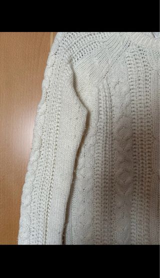 Jersey Pull&Bear blanco talla S