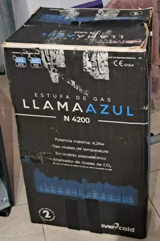 Estufa de gas NEVERCOLD N4200