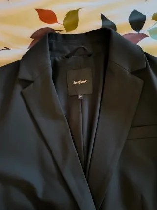 Americana Desigual Denim y Negro