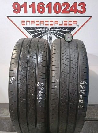 225 70 15C R KUMHO RUEDA AL 90% VIDA UTIL