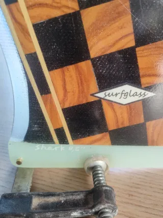 Quilla Tabla Surf Longboard Single 8.5 Shark