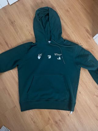 Sudadera Off-White Verde