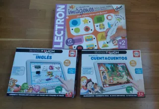 Lote Juegos Educativos Lectron y Educa Touch