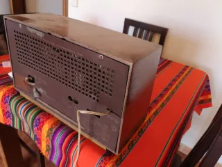 Radio Vintage Tonfunk Beige/Marrón