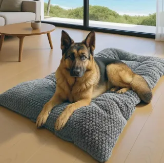 120x60 cm-Cama para mascotas Gris