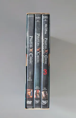 Trilogía DVD Piratas del Caribe