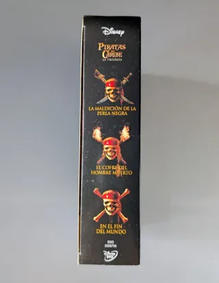Trilogía DVD Piratas del Caribe