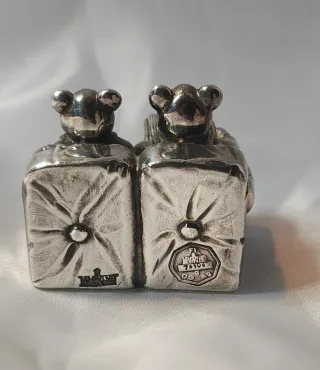 Statuetta Orsetti Argento Fiorentino Magrino