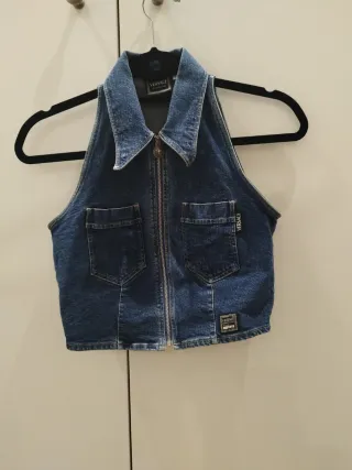 Top vaquero Versace Jeans Couture n 682925