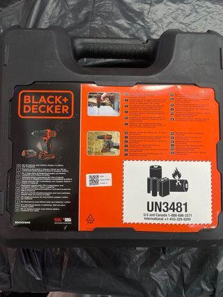 Taladro Percutor Black+Decker 18V