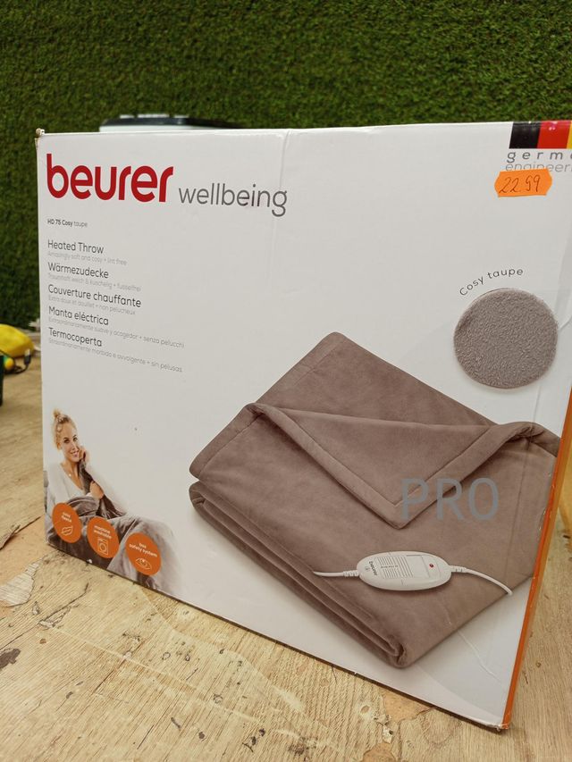 Beurer HD 75 Manta eléctrica, acogedora