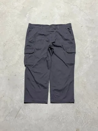Pantaloni Cargo vintage grigi da uomo tg xl