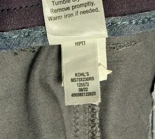 Pantaloni Cargo vintage grigi da uomo tg xl