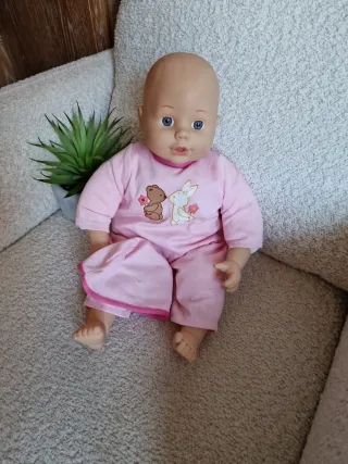 Muñeca cuerpo de tela rosa