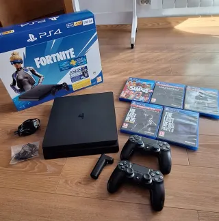 PS4 Fortnite Edición 500GB + Accesorios + Juegos