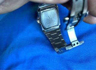 Reloj Paul Versan Cuarzo Azul y Plateado