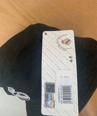 Gorro Pescador Real Madrid Negro