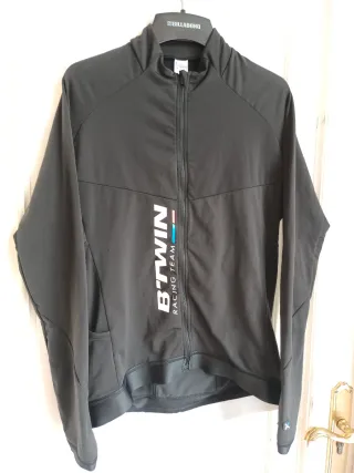 Chaqueta Maillot Ciclismo BTwin Racing Team