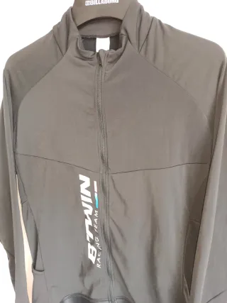 Chaqueta Maillot Ciclismo BTwin Racing Team