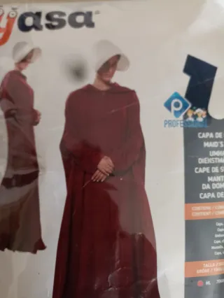 Disfraz El cuento de la Criada