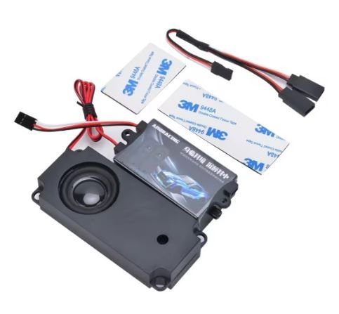 Simulador Sonido Motor RC Explosión