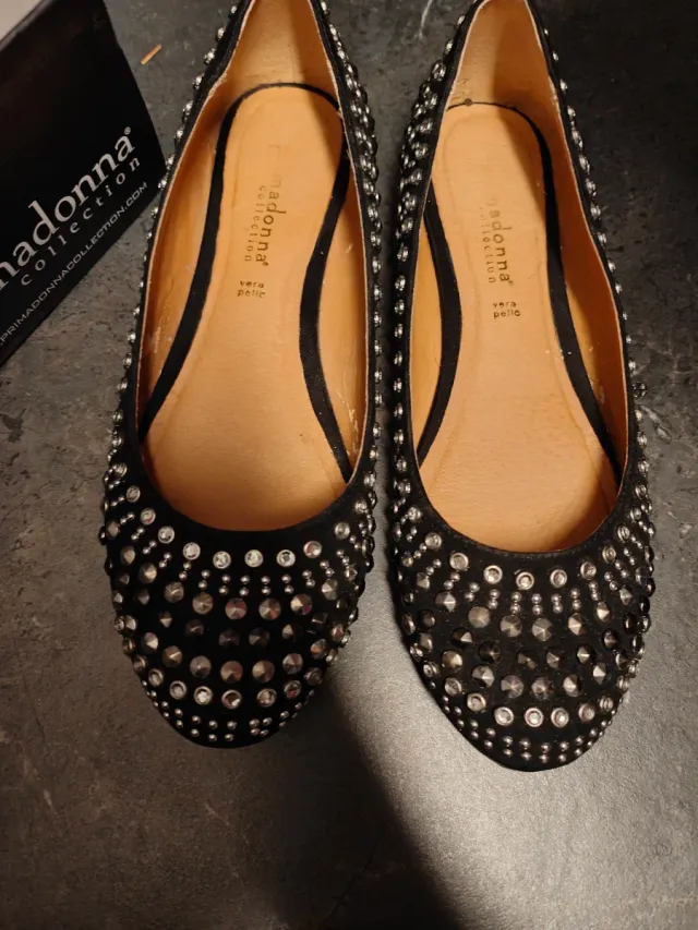 Primadonna ballerine nere con strass