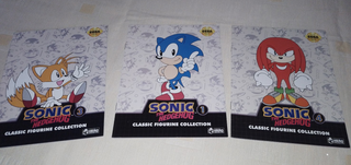 Coleção Figuras Sonic The Hedgehog Clássicas