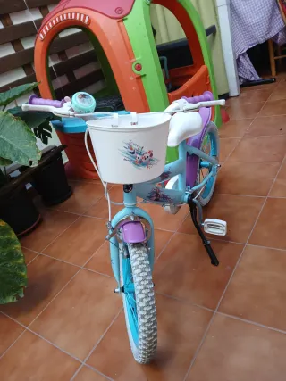 Bicicleta infantil Frozen