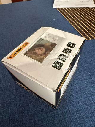 Camara de fotos color negro