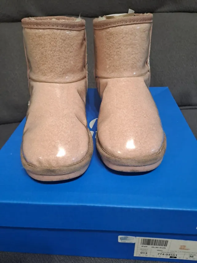 Botas Mustang Talla 36 Rosa