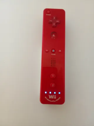 Mando Wii motion Plus color rojo