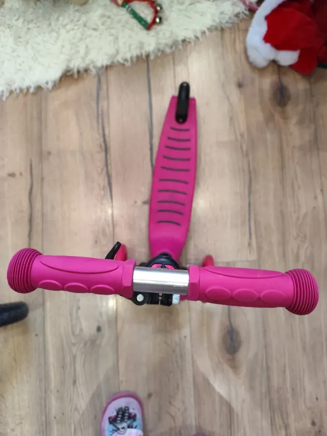 Patinete 3 ruedas niña rosa